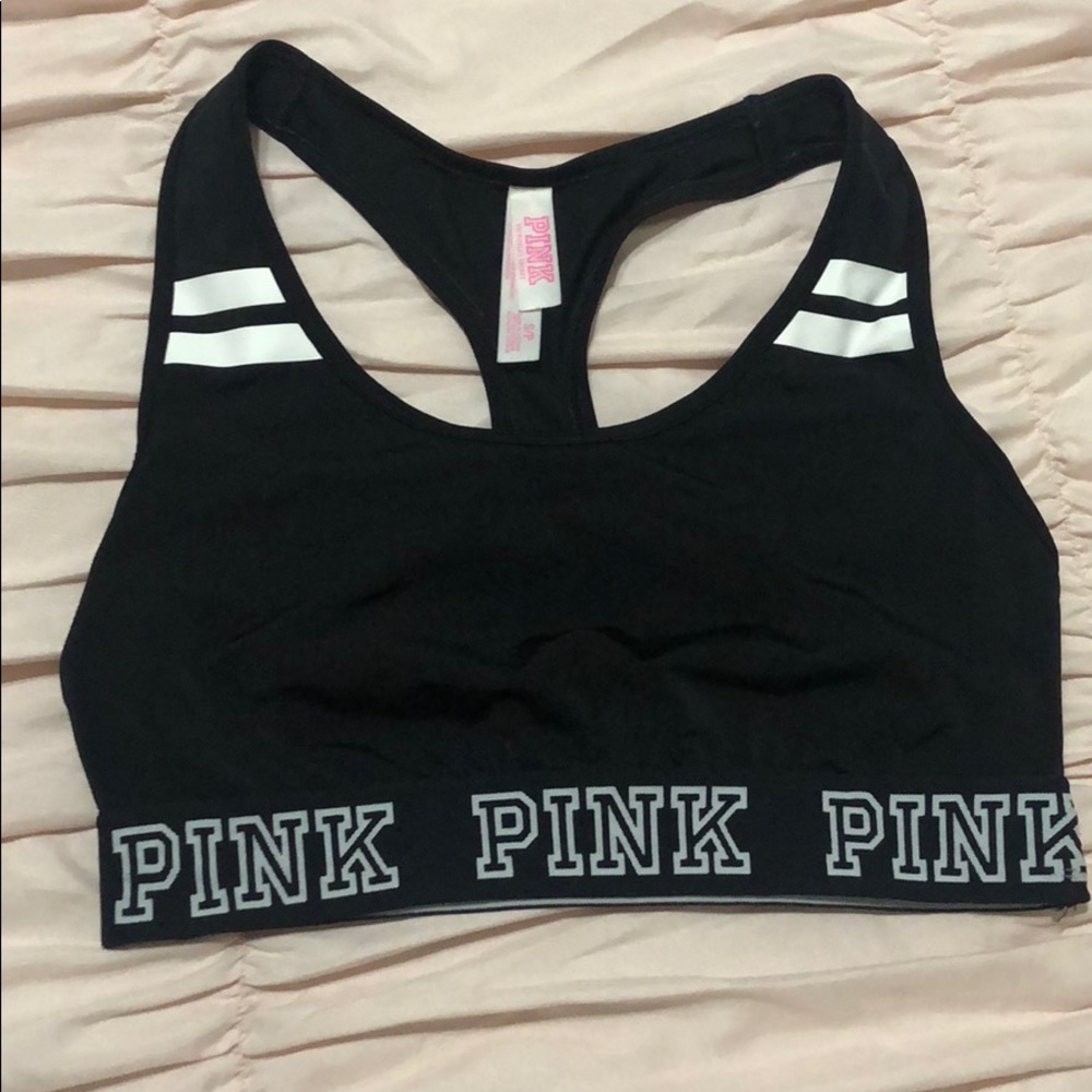 PINK black sports bra! Victoria’s Secret PINK